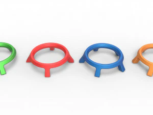 Pokeball stand Set 1 3D Print Model