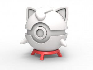 Pokeball stand Set 1 3D प्रिंट मॉडल