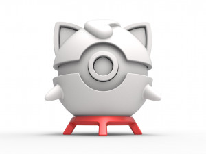 Pokeball stand Set 1 3D प्रिंट मॉडल