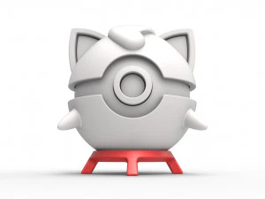 Pokeball stand Set 1 3D Print Model