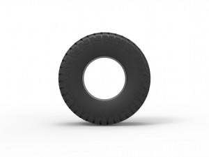 Trophy truck tire scale 1 to 10 3D Принт Модель