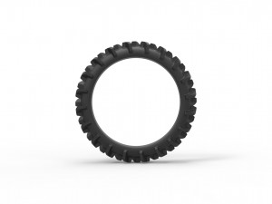 Swamp buggy tire scale 1 to 25 3D Baskı Modeli