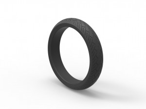 Chopper front tire scale 1 to 10 Modèles 3D en vedette