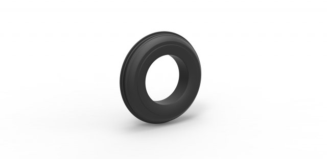 Dune buggy front tire scale 1 to 10 Modelo de Impressão 3D .c4d .max .obj .3ds .fbx .stl .blend 