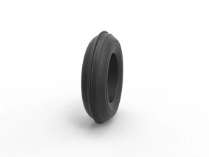 Dune buggy front tire scale 1 to 10 3D Print Model