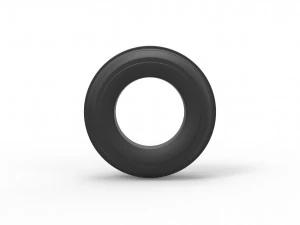 Dune buggy front tire scale 1 to 10 3D Print Model