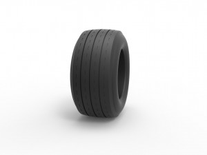 Race tire scale 1 to 10 Modelo de Impressão 3D