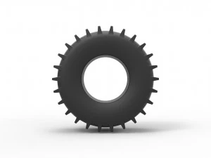 Sherp tire scale 1 to 25 3D Print Model