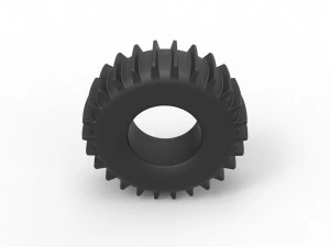 Sherp tire scale 1 to 25 3D Print Model