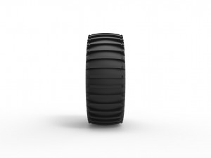 Trom tire scale 1 to 25 3D 프린트 모델