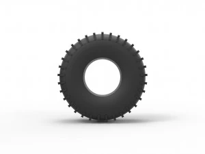 Trom tire scale 1 to 25 3D Print Model