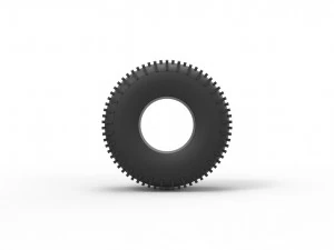 Trom tire 2 scale 1 to 25 3D Print Model