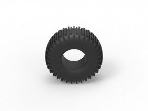 Trom tire 2 scale 1 to 25 Modèles 3D en vedette