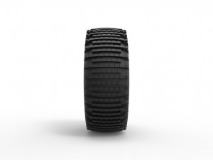 Trom tire 3 scale 1 to 25 3D 打印模型
