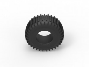 Trom tire 3 scale 1 to 25 3D 打印模型