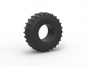 Sherp tire 2 scale 1 to 25 3D 프린트 모델