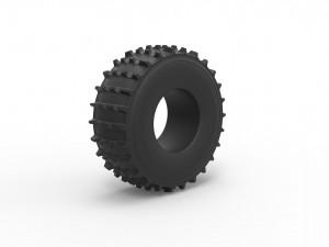 Sherp tire 2 scale 1 to 25 3D Baskı Modeli