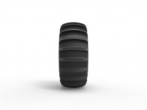 Dune buggy rear tire scale 1 to 10 3Dプリントモデル