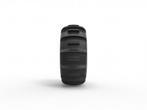 Dune buggy rear tire 2 scale 1 to 10 3D Принт Модель
