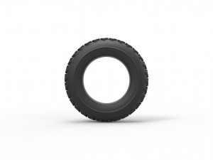 Dune buggy front tire 2 scale 1 to 10 Model Cetak 3D