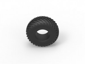 Low pressure tire 2 scale 1 to 25 3D Print Model