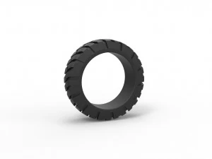 Escala de pneus offroad de 1 a 25 Modelo de Impressão 3D