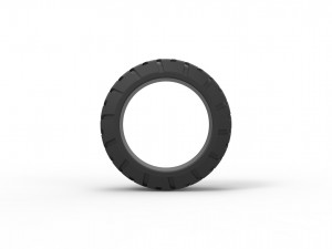 Offroad tire scale 1 to 25 3D-printmodel