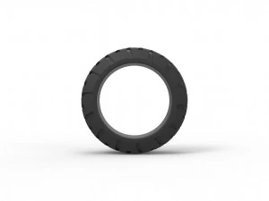 Offroad tire scale 1 to 25 3D Print Model