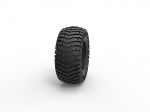 Offroad tire 6 scale 1 to 25 3D Print Model
