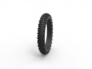 Offroad tire 8 scale 1 to 10 3D 打印模型