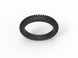 Offroad tire 8 scale 1 to 10 3D 打印模型