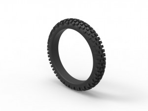 Offroad tire 8 scale 1 to 10 3D 打印模型