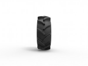 Offroad tire 9 scale 1 to 25 3D Baskı Modeli