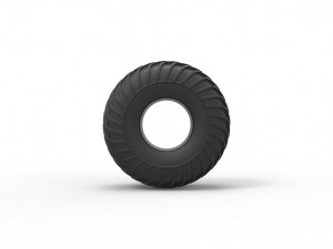 Offroad tire 10 scale 1 to 10 3D प्रिंट मॉडल