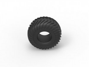 Offroad tire 10 scale 1 to 10 3D प्रिंट मॉडल