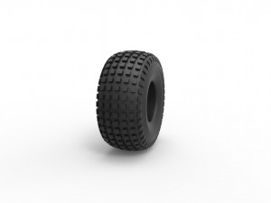 Offroad tire 11 scale 1 to 10 Modelo de Impressão 3D