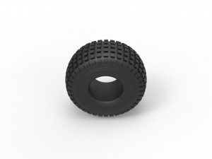 Offroad tire 11 scale 1 to 10 Modelo de Impressão 3D