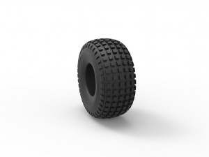 Offroad tire 11 scale 1 to 10 Modelo de Impressão 3D