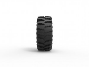 Offroad tire 12 scale 1 to 25 Modello di stampa 3D