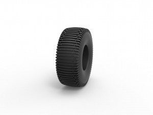 Trom tire 4 scale 1 to 25 3D 打印模型