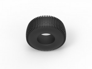 Trom tire 4 scale 1 to 25 3D 打印模型