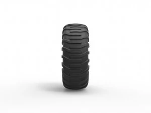 Offroad tire 18 scale 1 to 25 3D Print Model