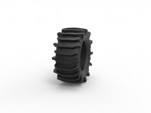 Offroad tire 21 scale 1 to 25 Model do druku 3D