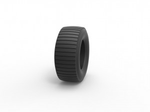 Offroad tire 22 scale 1 to 25 3D Druckmodell