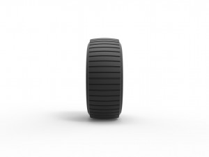 Offroad tire 22 scale 1 to 25 3D Druckmodell