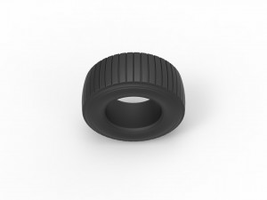 Offroad tire 22 scale 1 to 25 3D Druckmodell