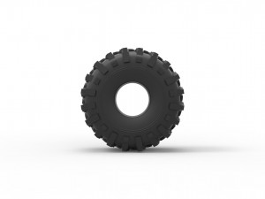 Offroad tire 25 scale 1 to 10 Modèles 3D en vedette