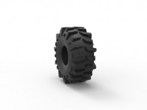 Offroad tire 25 scale 1 to 10 Modèles 3D en vedette