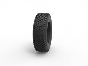 Offroad tire 26 scale 1 to 10 3D Print Model