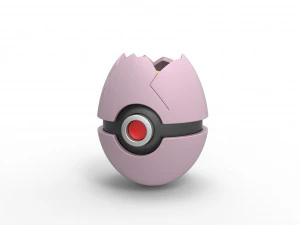 Exeggcute orb 3D Print Model